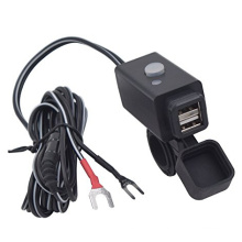Motorcycle USB Phone Charger Adapter with Power Switch